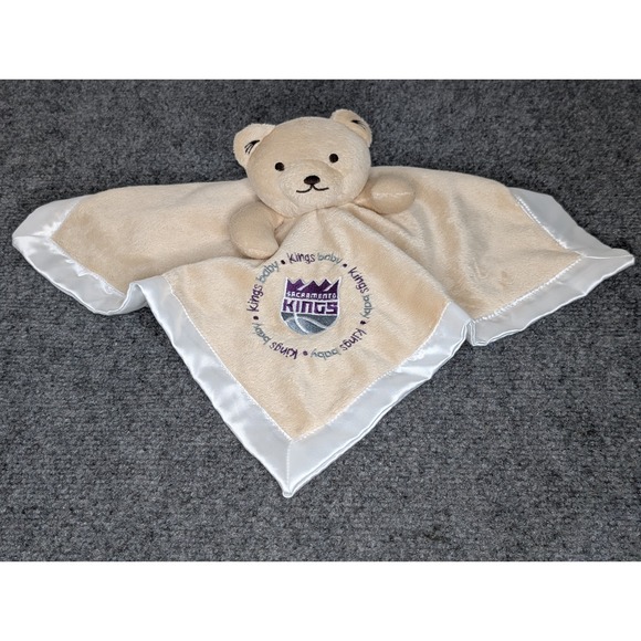 Baby Fanatic Other - Baby Fanatic Sacramento Kings Logo Kings Super Soft Baby Plush Bear Lovey
